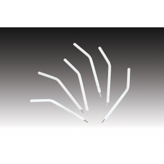 Plasdent Metal Core 3 Way Syringe Tips, White (150pcs/bag)